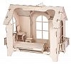 Конструктор ХэппиДом: Дом для кукол до 30 см с мебелью