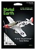 Металлический конструктор Metal Earth: Самолет P-51D Mustang Sweet Arlene