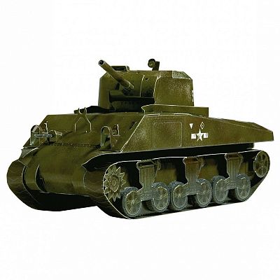 Модель из картона: Танк М4А2 Sherman