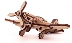 Сборная модель UNIWOOD: UNIT Самолет Миг-3