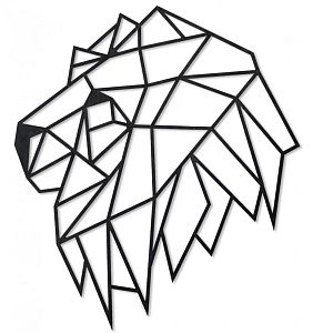 Деревянный конструктор EWA: Голова льва