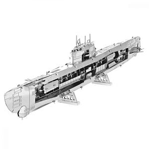 Металлический конструктор Metal Earth: Немецкая подводная лодка типа XXI