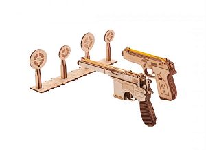 Сборная модель Wood Trick: Набор пистолетов