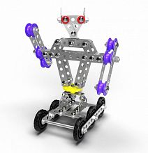 Конструктор металлический ДЕСЯТОЕ КОРОЛЕВСТВО: Робот Р2 с подвижными деталями