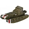 Сборная игрушка из картона. Средний танк Mk A "WHIPPET" 1917-1918 (Умная бумага 252-01)