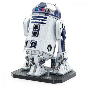 Cборная модель Metal Earth: Звездные войны. R2-D2 (премиальная серия)